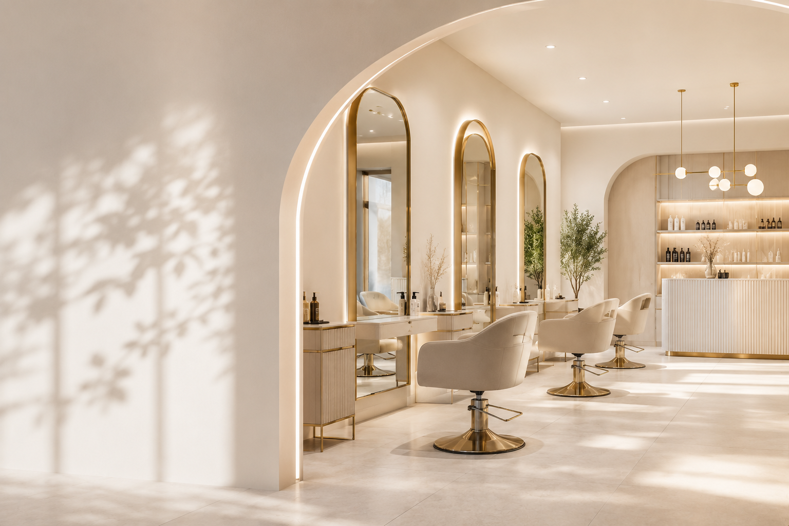 Premium salon experience